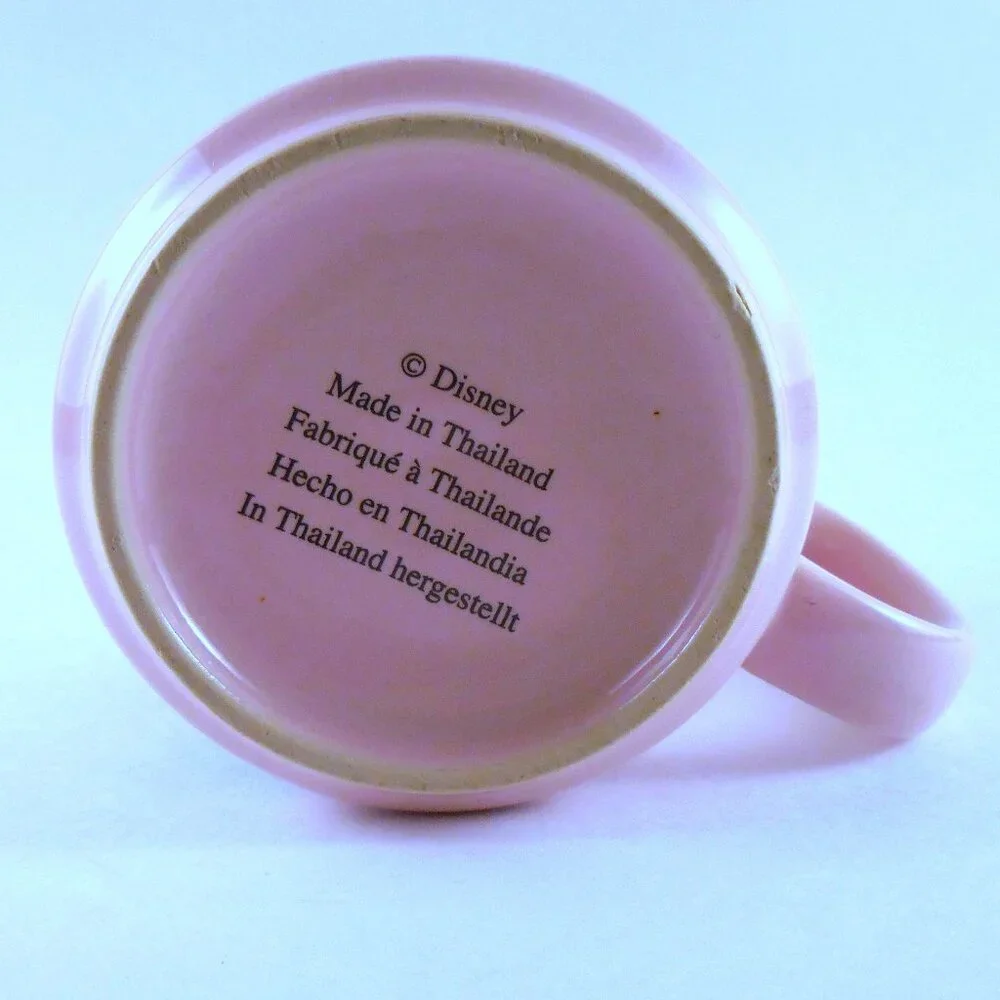 Disney Minnie Mouse Vintage Pink Coffee Mug